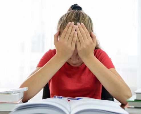 student unhappy with her gpa
